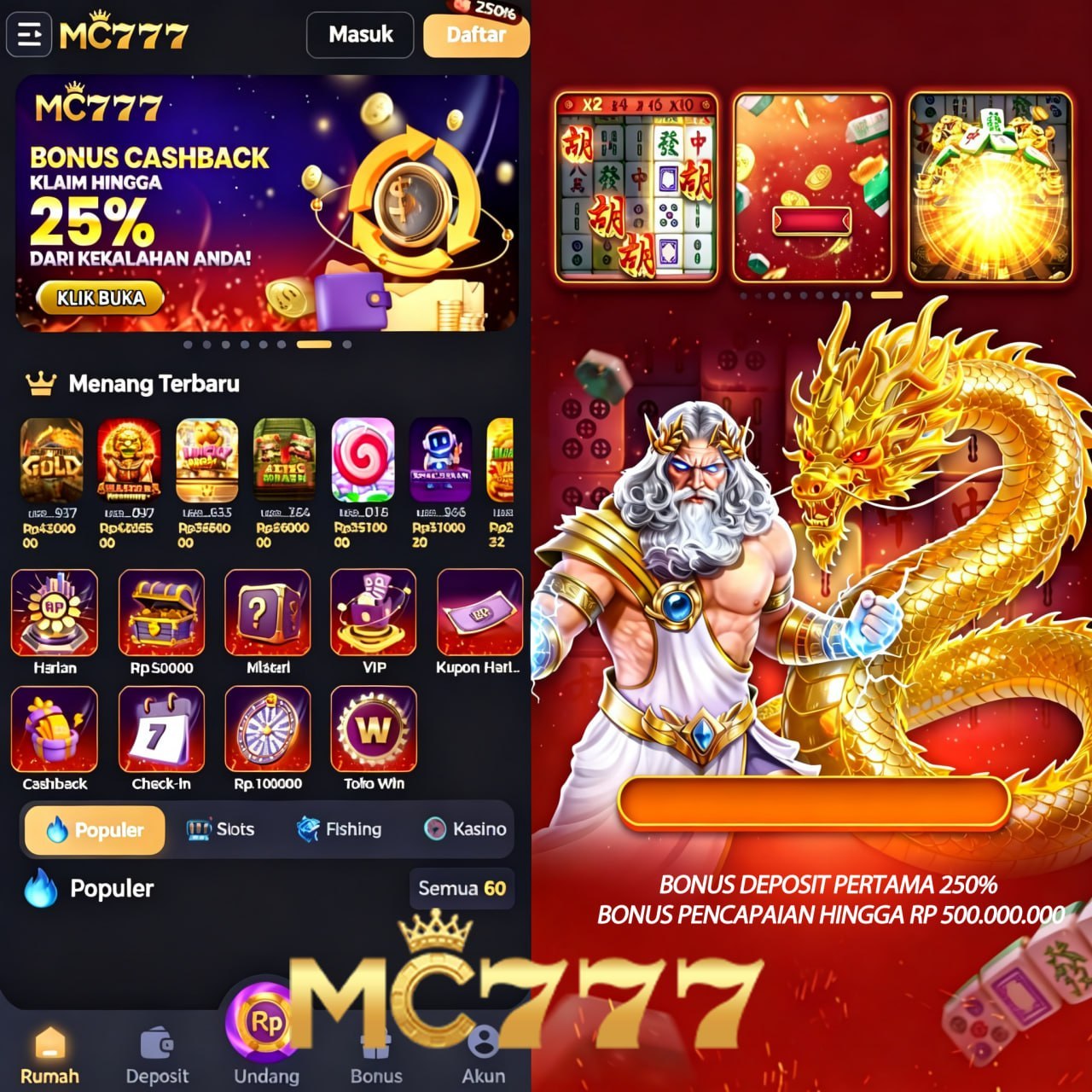 MC777 - Download mc777 App Aman Terbaru