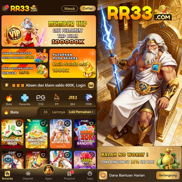 RR33 - Login rr33 Akun App Aman 💎